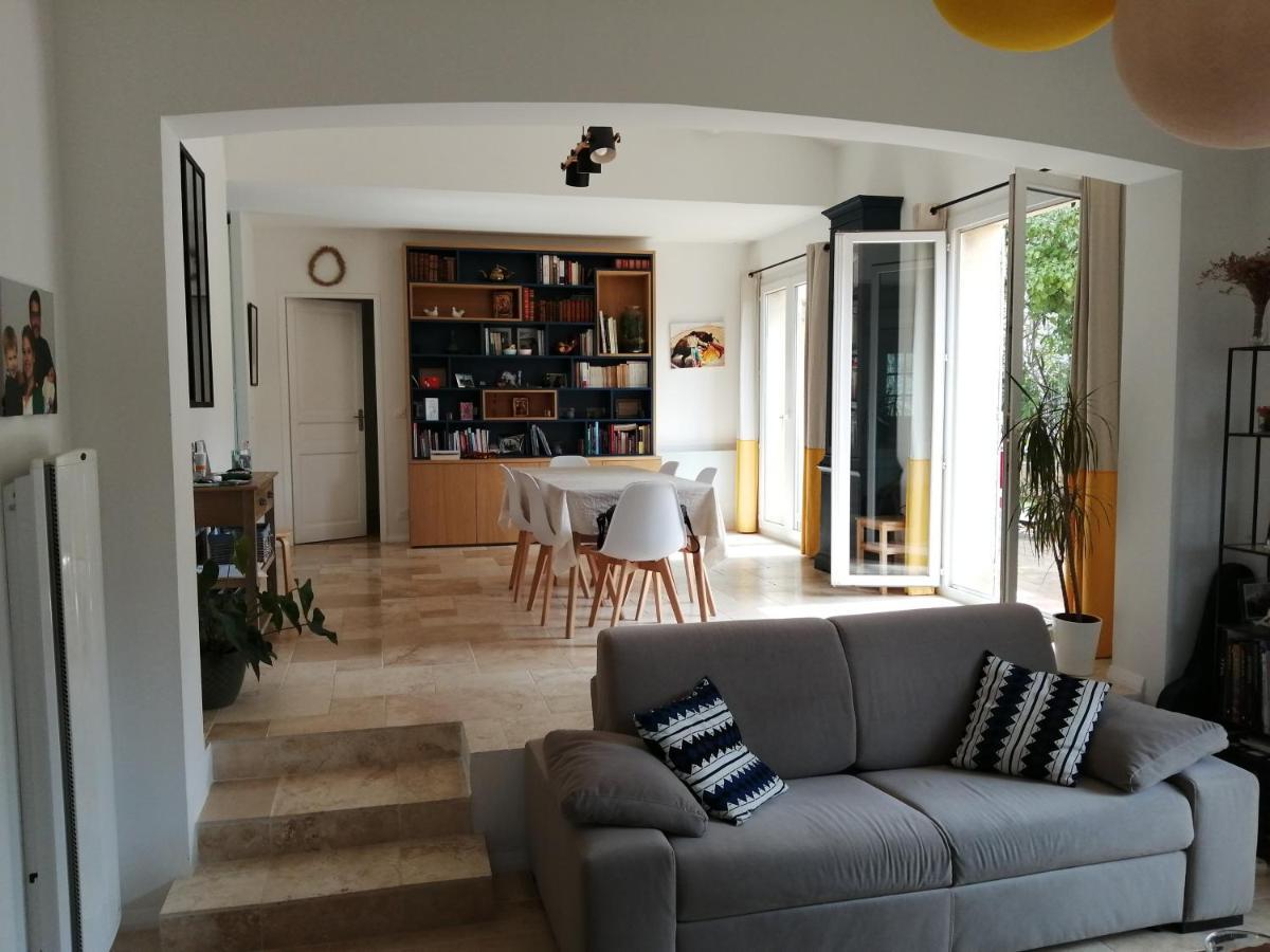 Villa Familiale - Proche Aix En Provence Ventabren Exteriör bild